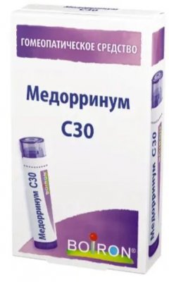 Купить медорринум с30 гомеопатические монокомпонентный препарат животного происхождения гранулы гомеопатические 4 гр  в Семенове