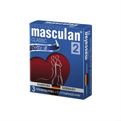 Купить masculan-2 (маскулан) презервативы классик с пупырышками 3шт в Семенове