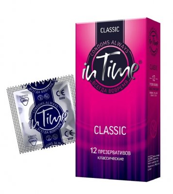 Купить in time (ин тайм) презервативы классические 12шт в Семенове