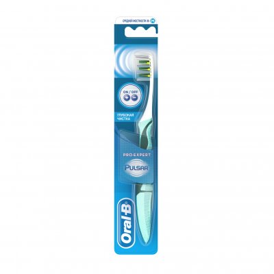 Купить oral-b (орал-би) электрическая зубная щетка pro expert pulsar 35 средняя, 1 шт в Семенове