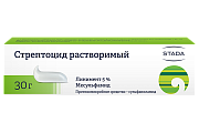 Купить стрептоцид, линимент для наружного применения 5%, 30г в Семенове