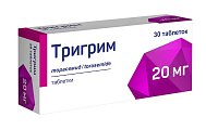 Купить тригрим, таблетки 20мг, 30 шт в Семенове