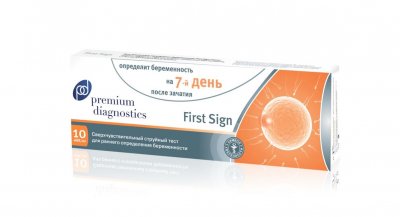 Купить тест для определения беременности premium diagnostics fs (премиум диагностик) для ранней диагностики, 1 шт в Семенове