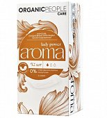 Купить organic people lady power (органик пипл леди повер) прокладки ежедневные ароматизированные арома классик 52шт в Семенове