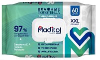 Купить maditol pharma (мадитол), полотенца влажные очищающие, 60 шт в Семенове