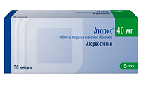 Купить аторис, таблетки, покрытые пленочной оболочкой 40мг, 30 шт в Семенове