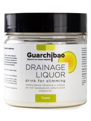 Купить гуарчибао (guarchibao) дренаж улучшенная формула напиток со вкусом груши, порошок 75г бад в Семенове