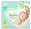 Купить pampers premium care (памперс) подгузники 2 мини 4-8кг, 102 шт в Семенове