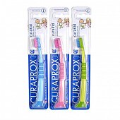 Купить curaprox (курапрокс) зубная щетка детская с гуммированной ручкой curaprox curakid 4260, 1 шт в Семенове