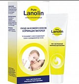 Купить pure lanolin (пюр ланолин) крем ланолиновый для ухода за сосками кормящих матерей 30 мл в Семенове