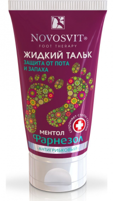 Купить novosvit (новосвит) жидкий тальк фарнезол от пота и запаха, 50мл в Семенове