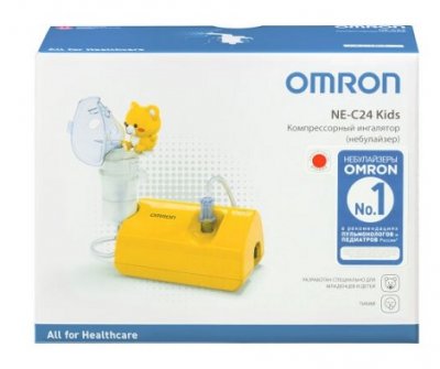 Купить ингалятор компрессорный omron (омрон) compair с24 kids (ne-c801kd) в Семенове