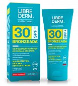 Купить librederm bronzeada (либридерм) крем солнцезащитный для лица и зоны декольте, 50мл spf30 в Семенове