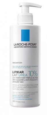 Купить la roche-posay lipikar lait urea 10% (ля рош позе) молочко для тела увлажняющее тройного действия, 400 мл в Семенове