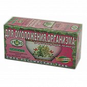 Купить фиточай сила российских трав №17 омолаживающий, фильтр-пакеты 1,5г, 20 шт бад в Семенове