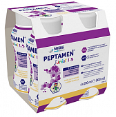 Купить peptamen (пептамен) junior 1.5 смесь с ароматом ванили, 200 мл 4шт в Семенове