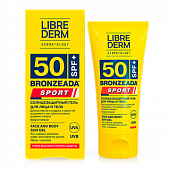 Купить librederm bronzeada sport (либридерм) гель солнцезащитный для лица и тела, 50мл spf50 в Семенове