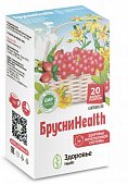 Купить брусниhealth - травяной сбор для здоровья мочеполовой системы фильтр-пакеты 1,5г 20шт. бад в Семенове