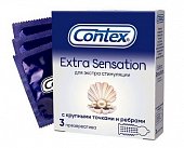 Купить contex (контекс) презервативы extra sensation 3шт в Семенове