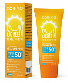 Купить corimo (коримо) крем для чувствительной кожи лица, тела увлажняющий солнцезащитный гиалуроновая кислота spf50+, 50 мл в Семенове