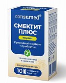 Купить смектит-плюс инулин консумед (consumed), саше 4,24г с ароматом ванили для детей с 3-х лет, 10шт бад в Семенове