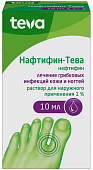 Купить нафтифин-тева, раствор для наружного применения 1%, 10 мл в Семенове