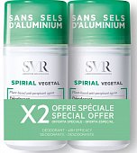 Купить svr spirial (свр) набор: дезодорант-антиперспирант растительный, 50 мл х 2 шт в Семенове