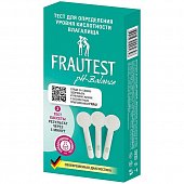 Купить тест для диагностики влагалищной кислотности frautest (фраутест) ph-баланс, 3 тест-полоски в Семенове