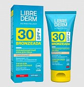 Купить librederm bronzeada (либридерм) крем солнцезащитный тонирующий для лица, 50мл spf30 в Семенове